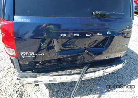 2016 Dodge Grand Caravan Sxt z USA, uszkodzony, nr VIN 2C4RDGCG3GR176568